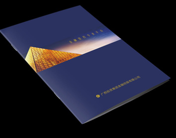 广投金控有限公司--金融公司画册设计