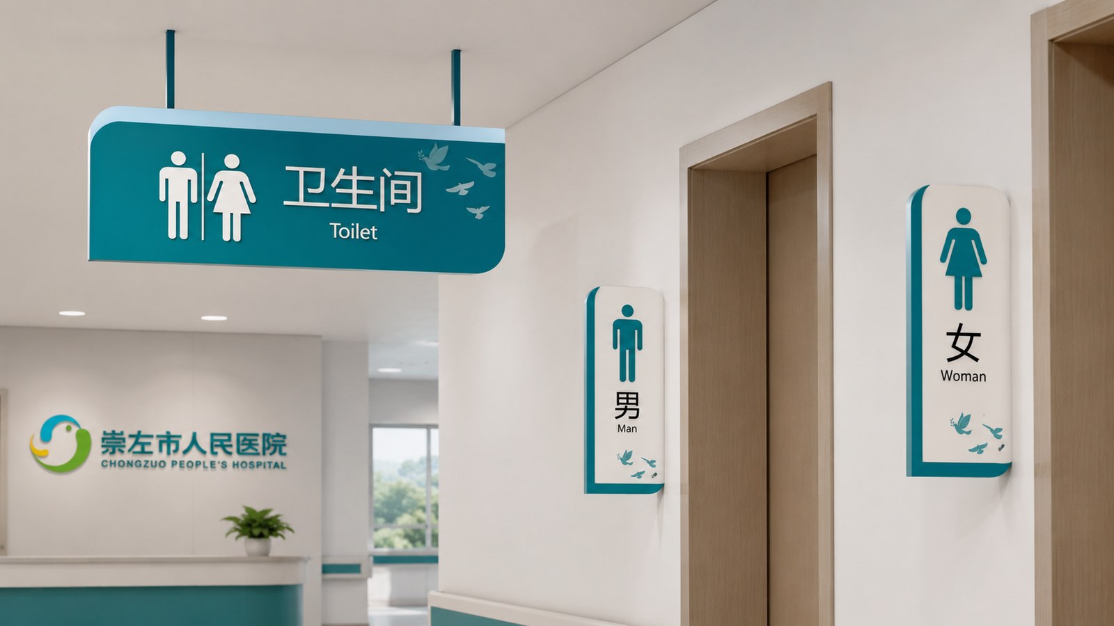 崇左市人民医院VI设计案例展示12