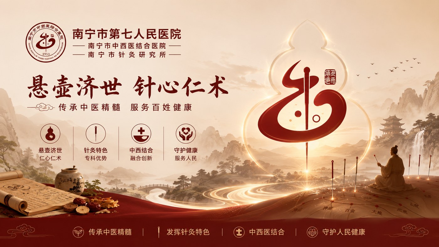 南宁市第七人民医院企业标志设计方案展示